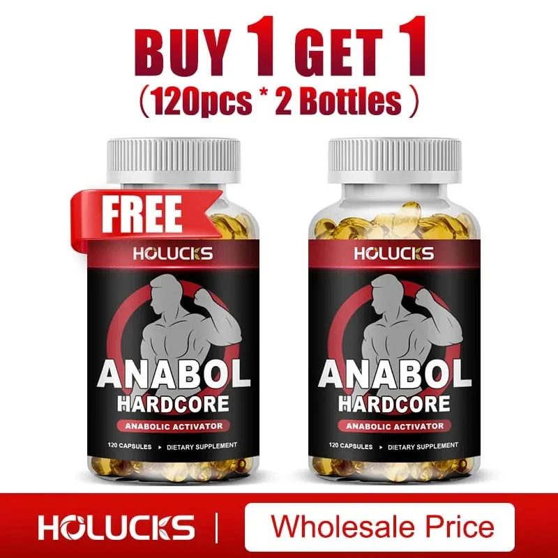 Muscle Builder for Men Boosts Energy Strength & Endurance Promote Muscle Protein Synthesis Supports Hormone Balance