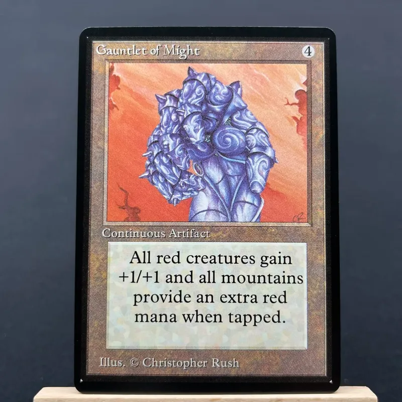כרטיסי TCG למשחק בית Proxy Natural Selection Timber Wolves the Mana Vault Mox Pearl