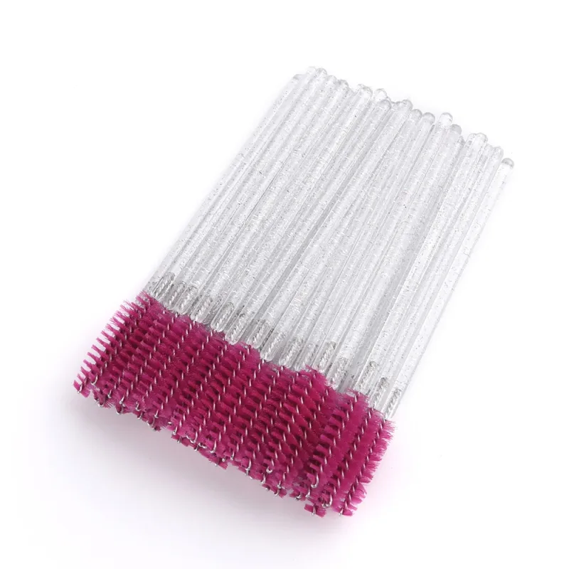50pcs Disposable Eyelash Brushes Extension Crystal Eyebrow Brush Mascara Wand Eye Lashes Cosmetic Tool Set Makeup Beauty — image 22