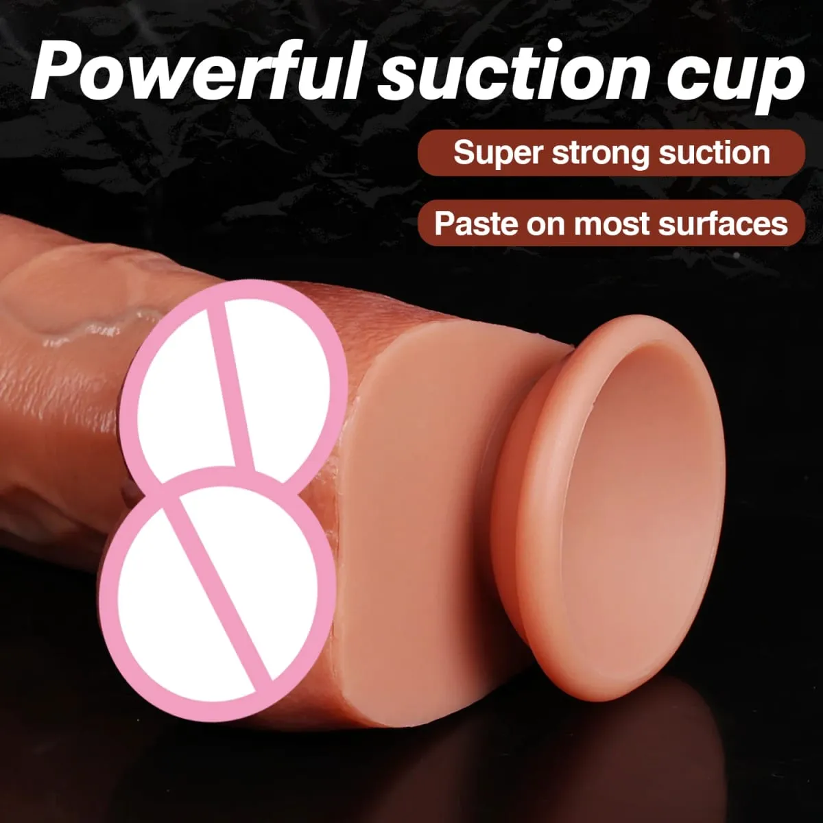 Super Long πέους Dildo Realistic Soft Dildos με βεντούζα Πρωκτικά παιχνίδια σεξ για ενήλικες για άνδρες Γυναίκες Αυνανιστής Τεράστιος ντίς φαλλού — image 5