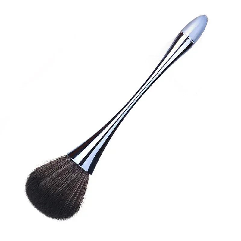 Pincéis de maquiagem profissional, pó de ouro rosado, blush, cabelo macio, limpador de pó grande para unhas, ferramenta de beleza cosmética para manicure — image 9