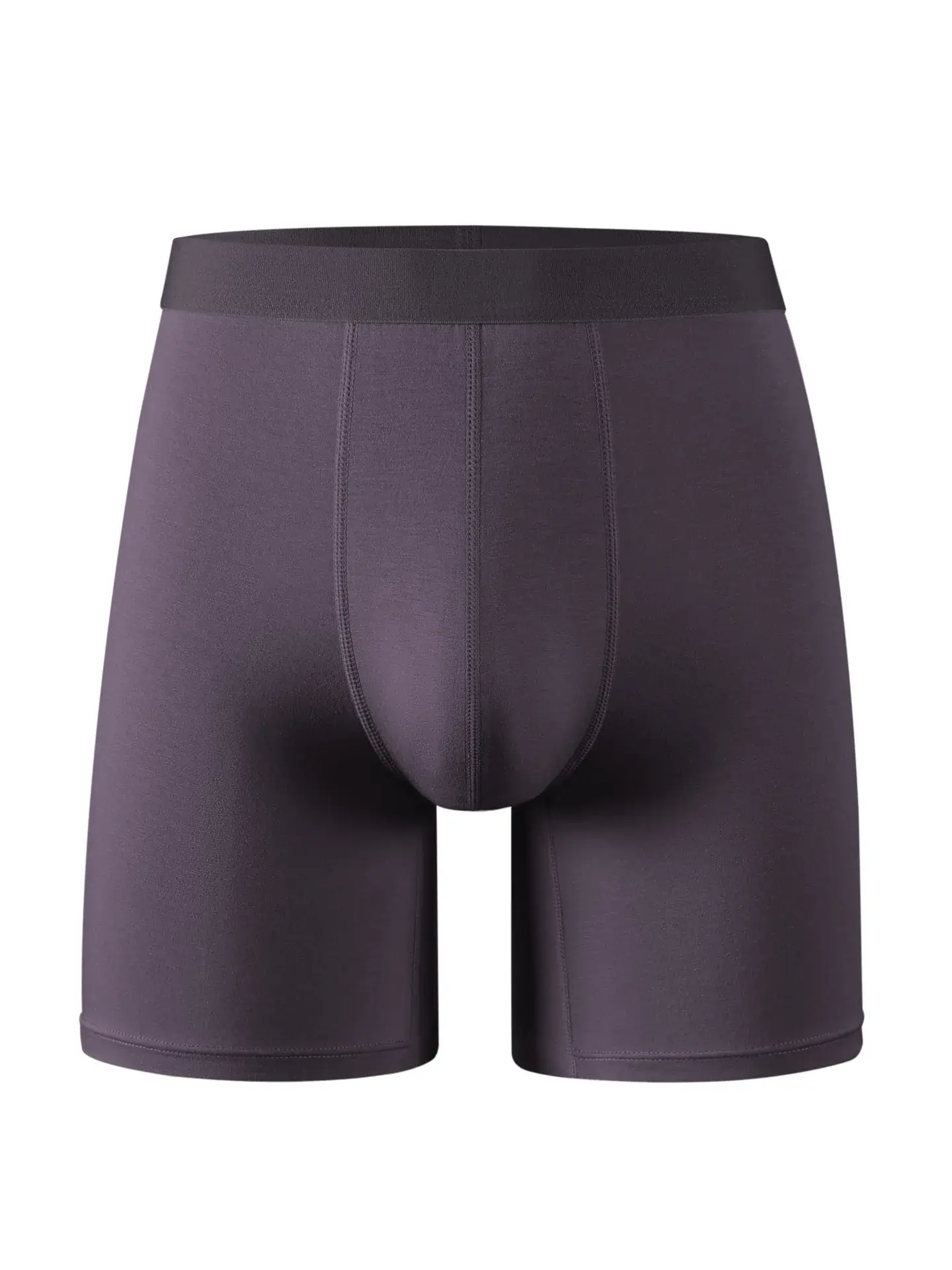 5pcs 95% Bamboo Fiber 5% Spandex Men's Length Long Leg Boxer Classic Design Comfortflex Waistband Underwear Man Sports