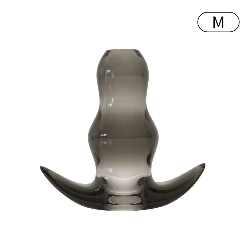 5 Sizes Hollow Anal Plug/Dilator/Dildo Soft Speculum Prostate Massager Butt Plug Set Intimate/Enema Sex Toys For Women Men Gay