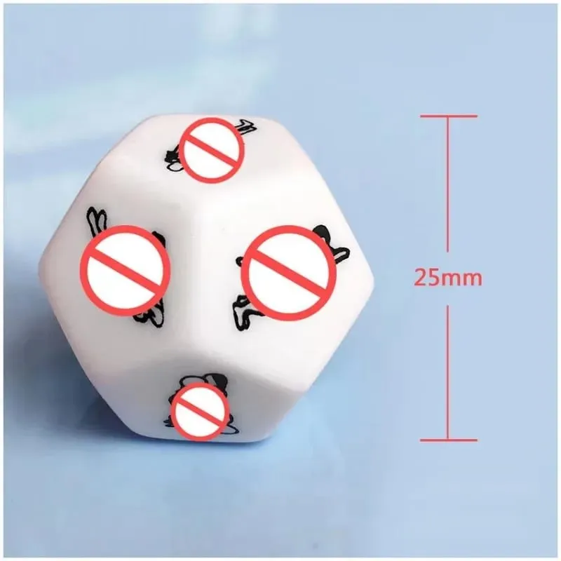12 Sides Sex Toys for Couples Funny Sex Dice Adult Game Erotic Love Sexy Posture Foreplay Lovers Humour Game Toy Romantic Party — image 6