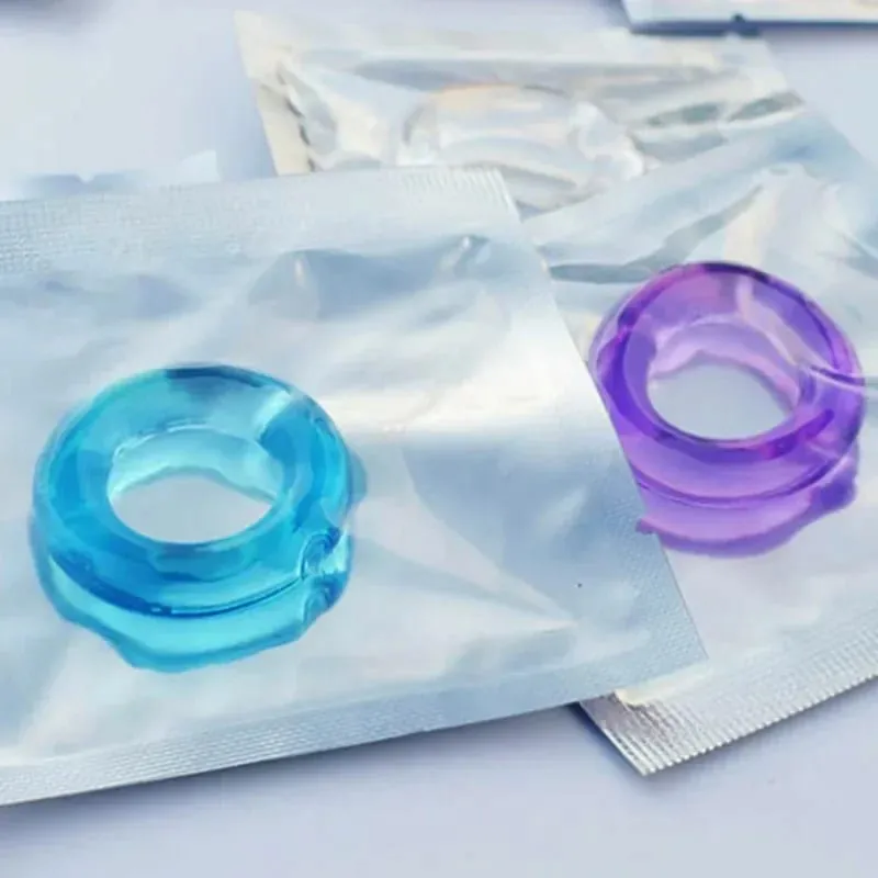 5pcs Silicone Durable Penis Ring Adult Men Ejaculation Delay Cock Rubber Rings Penis Enlargement Sex Toys For Male Sex Ring — image 6