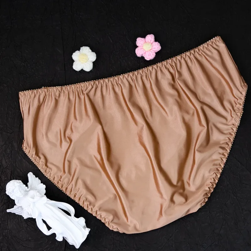 smooth Briefs Silky Men's Underwear Glossy Sports Men Swimsuit Interior Hombre Panties mens sexy underwear — image 7