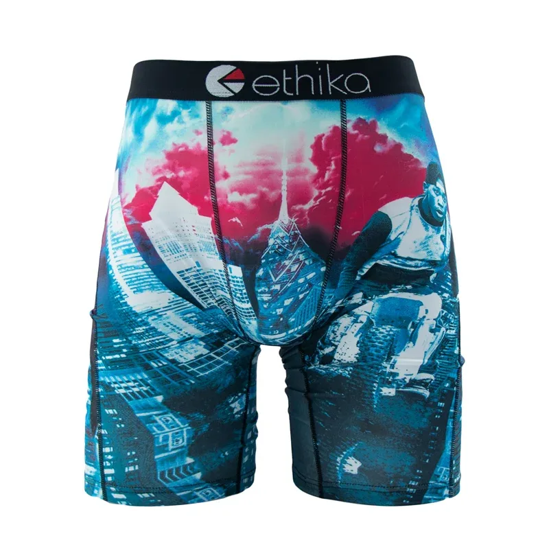 Men Underwear Boxers 1Pcs Sexy Breathable Mesh Crotch Man Swimming Underpants Plus Size Mens Panties Men's Boxers Briefs 3256809681521194 — image 4