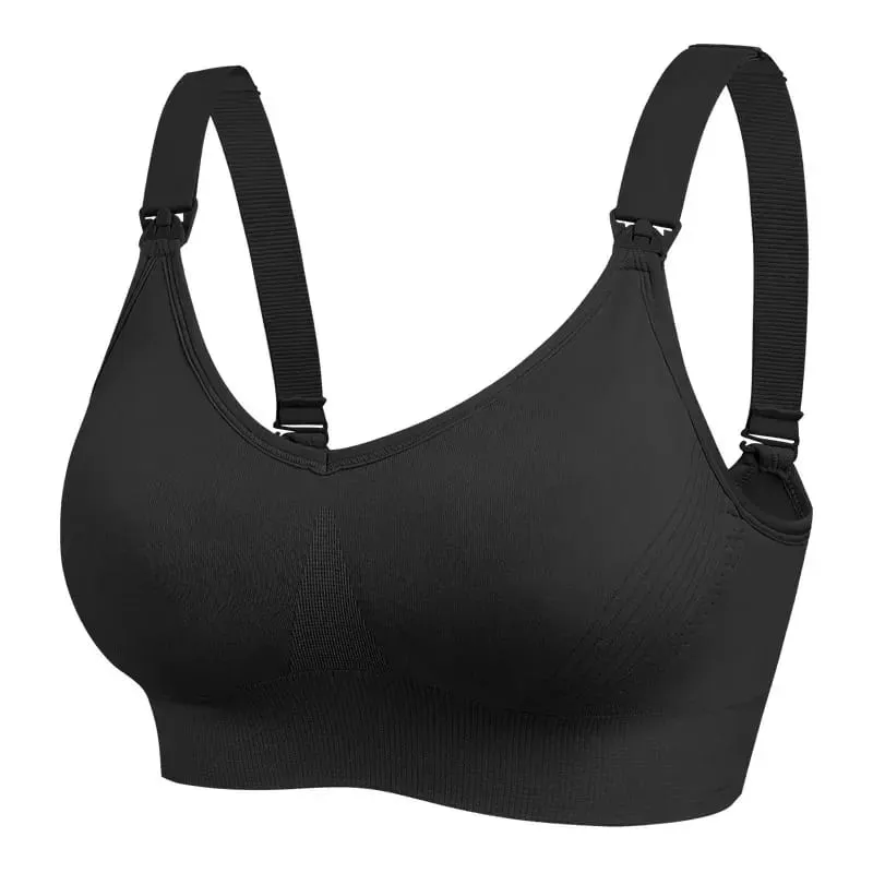 1pcs Maternity Nursing Bras Pregnant Women Skinny Breastfeeding Clothing Underwear Female Breathable Push Up Bra — image 8