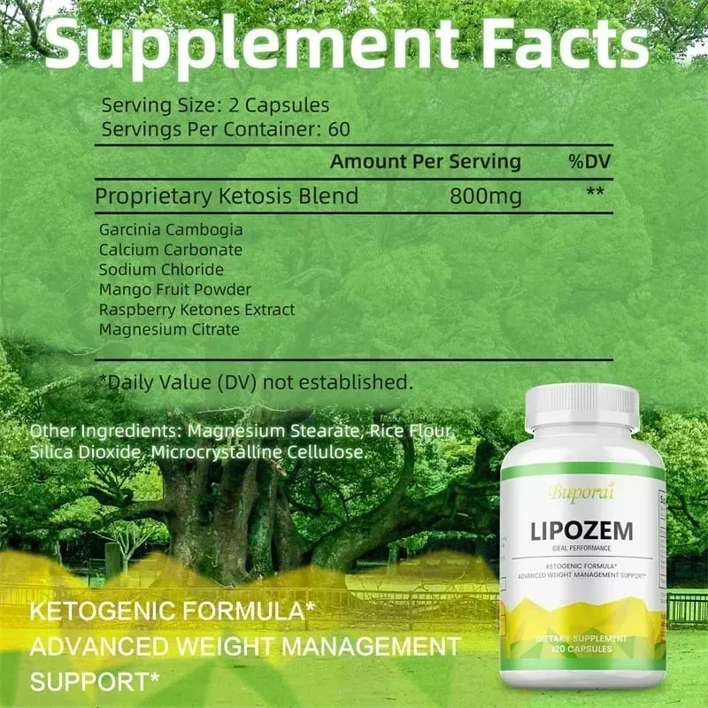 Lipozem Supplement - Weight Loss Capsules Boosts Metabolism Increases Energy and Controls AppetiteSupplements — image 3