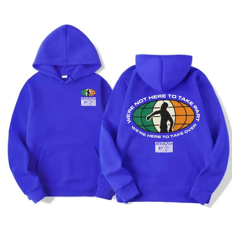 Sudadera con estampado de doble cara de The Notorious Conor McGregor para hombre y mujer, sudaderas con capucha clásicas góticas de moda, jerséis de manga larga de lana