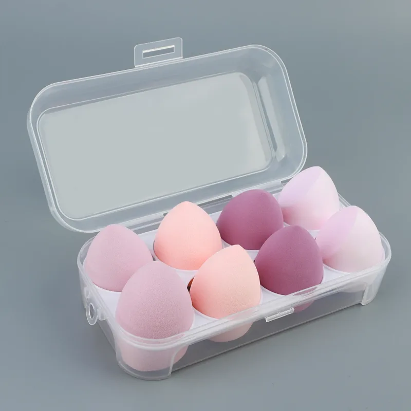 4/8pcs Cosmetic Puff Makeup Sponge Blender Beauty Egg Soft Foundation Sponges Powder Puff Women Make Up Accessories Beauty Tools — image 8