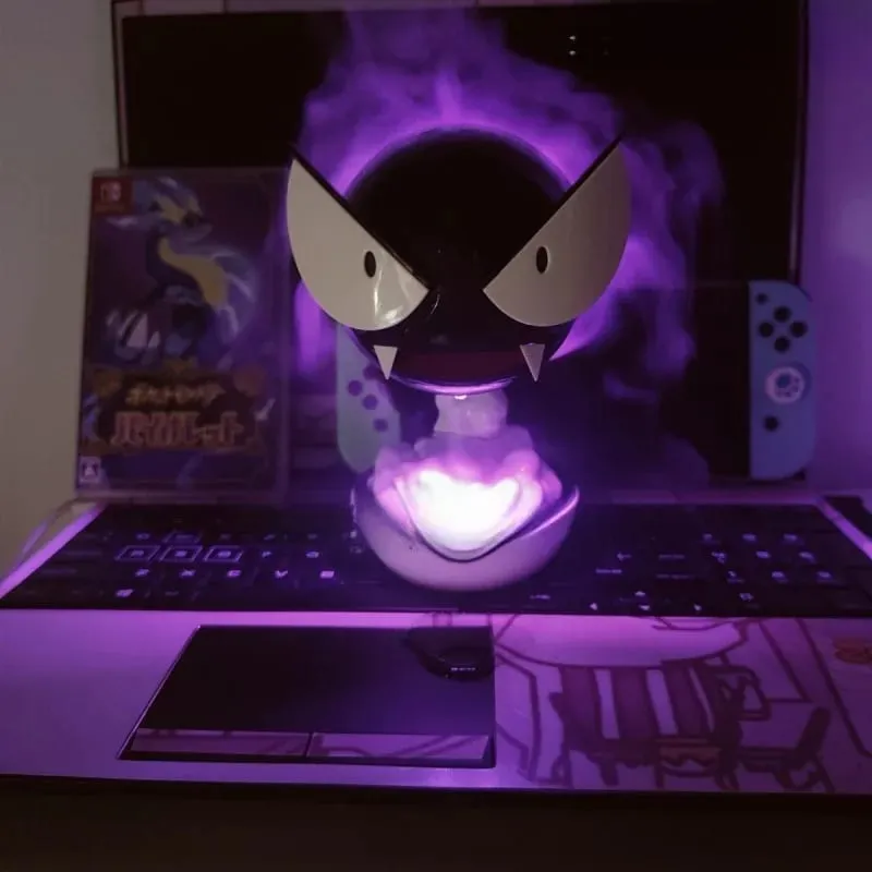 אנימה PokéMon Gengar ספריי מכשיר אדים מנורת לילה מטהר אוויר מטהר אוויר קישוט חדר קישוט עיצוב יצירתי פריפריה מתנה — image 2