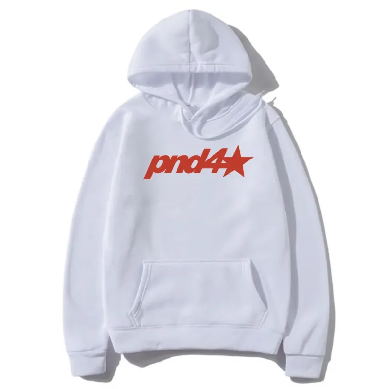 Rapper Partynextdoor PND 4 Logo Graphic Hoodie Men Women Fashion Hip Hop Oversized Streetwear Male Vintage Fleece Cotton Hoodies