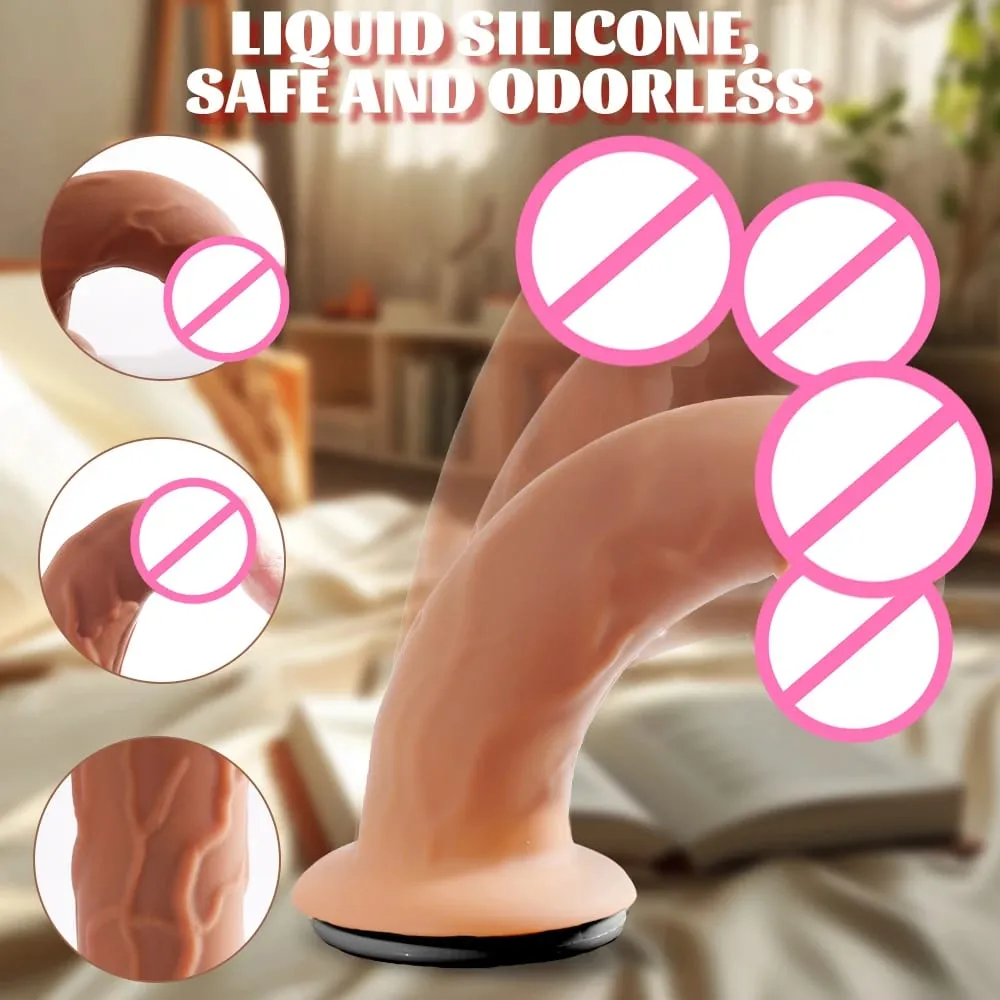 Strap On Realistic Dildo Vibrator Double Heads Vibrating Telescopic Dildos Strapon Belt Panties Sex Toys For Woman Lesbian Gay — image 3