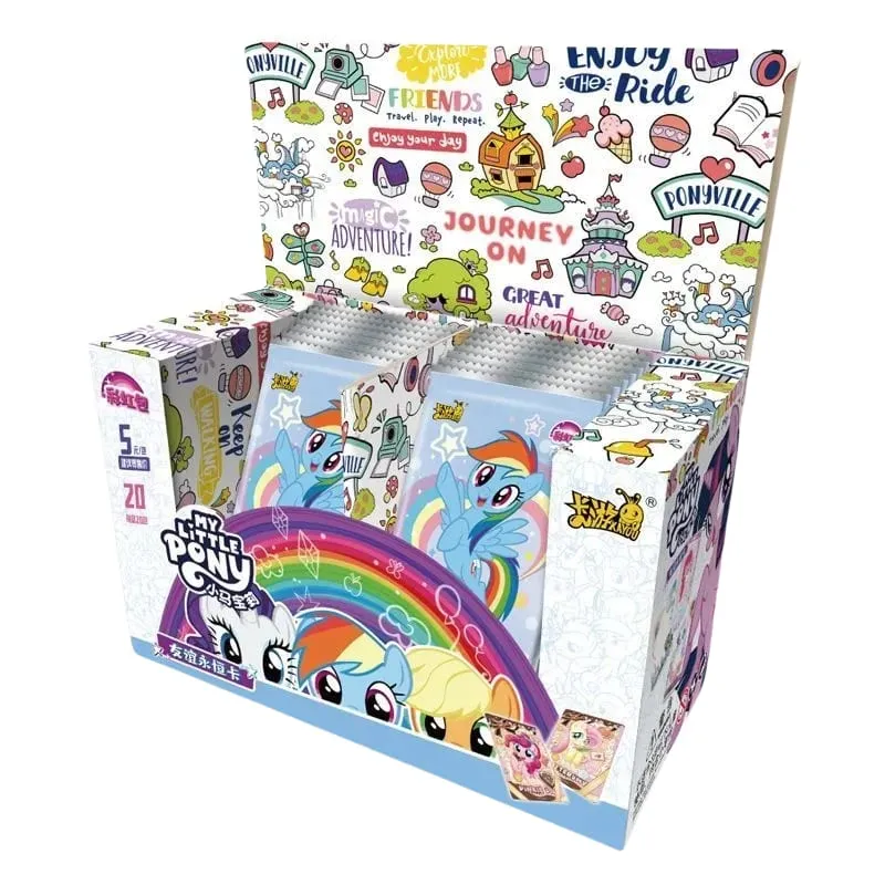 Genuine My Little Pony Card Rainbow Series Game Collection Card Cartoon Children Toy Surrounding Girl Gift Original Box — image 9