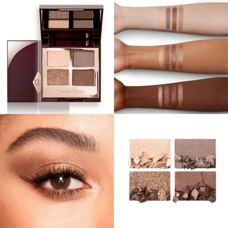 Charlotte Tilbury Hollywood Flawless Liquid Highlighter Moisturises Skin Luxury Palette Satin-matte Shimmer Metallic Finishes