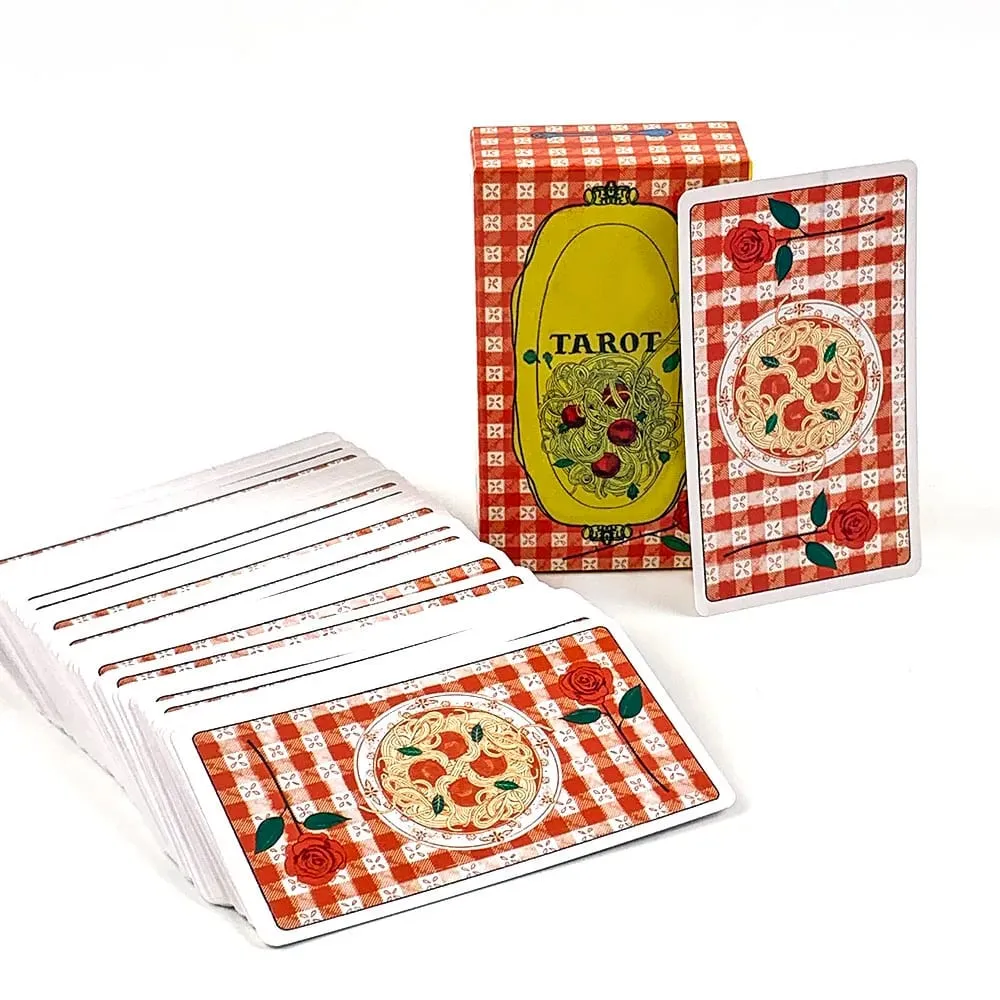Νέες κάρτες Ταρώ A 78 Exquisite Deck Prediction Divination English Visions Cards Tarot Family Gathering Παιχνίδι για πάρτι