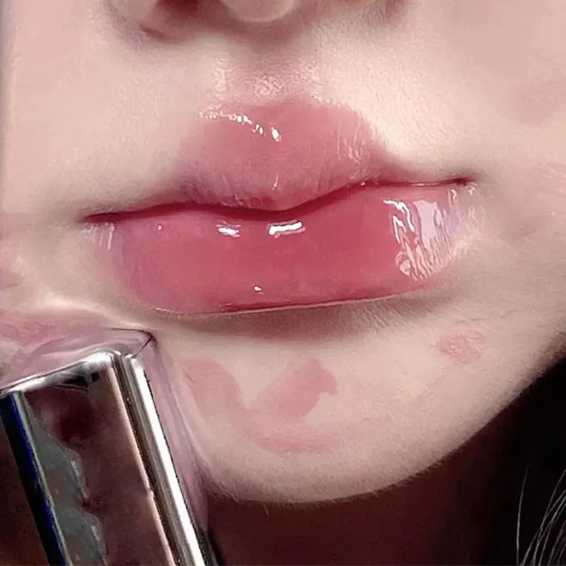 Silver Tube Πεντάχρωμο Clear Water Gloss Lip Gloss Moisturizing Mirror Crystal Jelly Lip Glaze Watery Texture Lip Tint Makeup — image 3