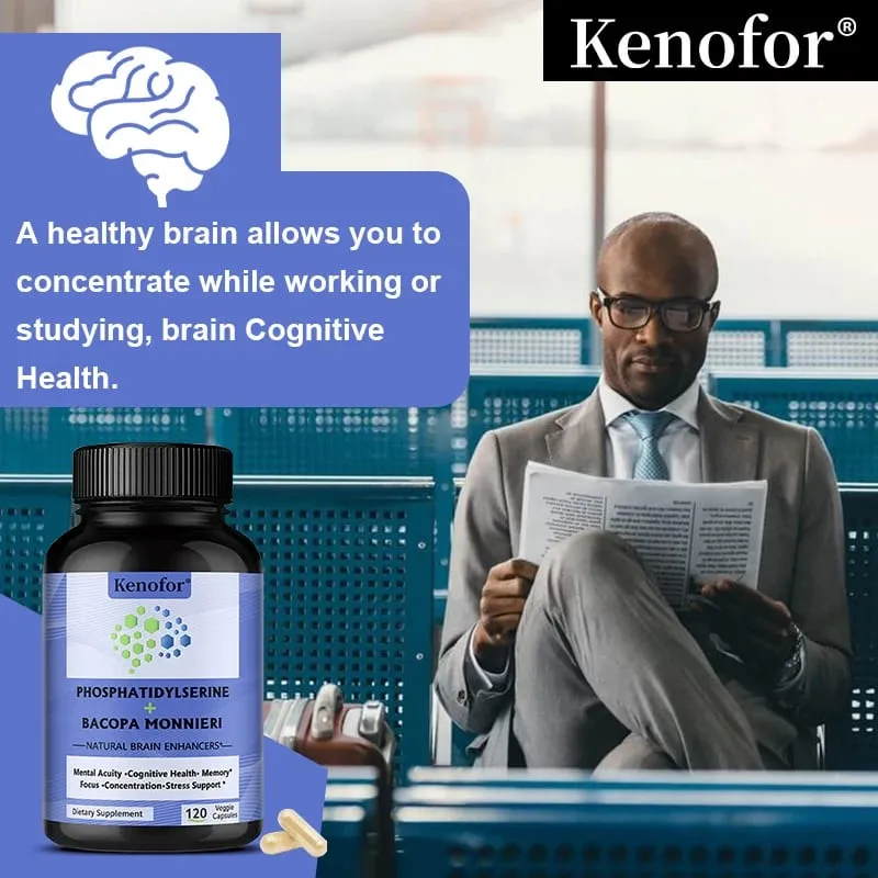Phosphatidylserine Supplement with Bacopa Monnieri Brain Supplement Supports Healthy Thinking Memory Creativity — image 4