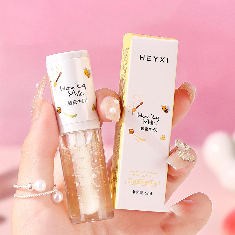 Make Up Korean Beauty Cosmetics Lip Ink Gloss Labial Lips Moisturizer Jelly Lipstick Bright Oil Ενυδατικό Βάλσαμο Βούρτσα για μεγάλα χείλη — image 9
