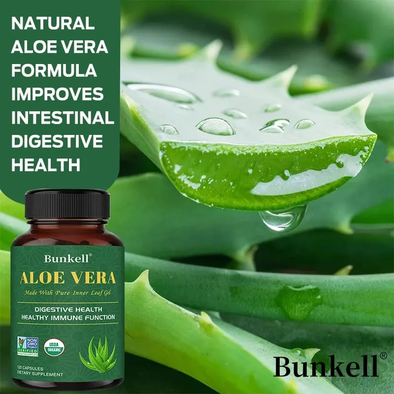 Suplemento de Aloe Vera - Feito com Aloe Vera Orgânico, auxilia na digestão da pele e na saúde das articulações para homens e mulheres — image 4