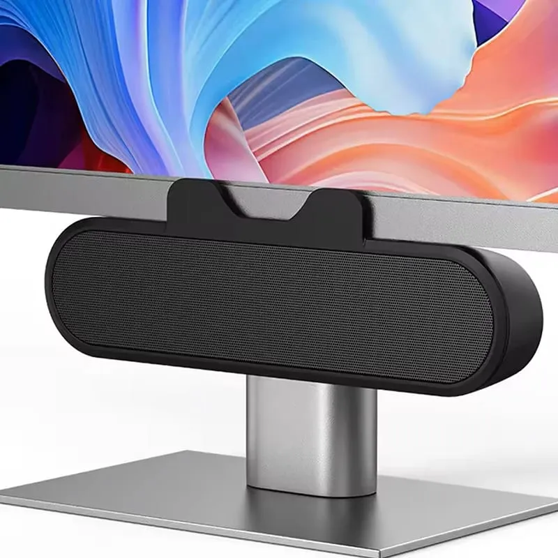 Mini Soundbar רמקול קליפ נייד USB חוטי מחשב טלוויזיה מחשב נייד סאבוופר שולחני סאבוופר סאונד מוזיקה Caixa De Som Bocina Coluna