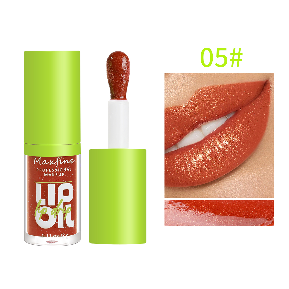 6-τόνων ενυδατικό lip gloss φωτεινό λάδι lip gloss ενυδατικό διαφανές υγρό lip gloss φυσικό lip gloss make lip — image 8