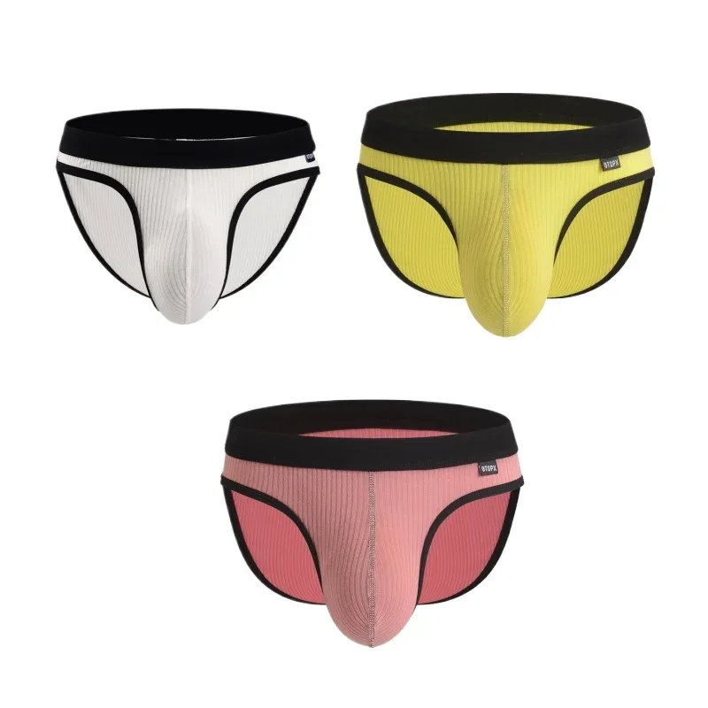 3Pack Underwear Men Sexy U Pouch Underwear Men Briefs Tangas Sexis De Hombre Ropa Interior Hombre — image 27