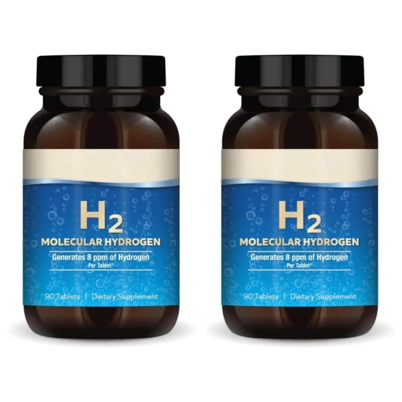 H2 Molecular Hydrogen - Supports Healthy Aging Cellular Energy & Brain Health - with Elemental Magnesium 90 Tablets — image 7