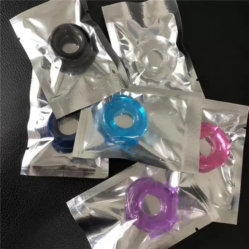 5/10pcs Silicone Durable Penis Ring Adult Men Ejaculation Delay Cock Rubber Rings Penis Enlargement Sex Toys For Male Sex Ring