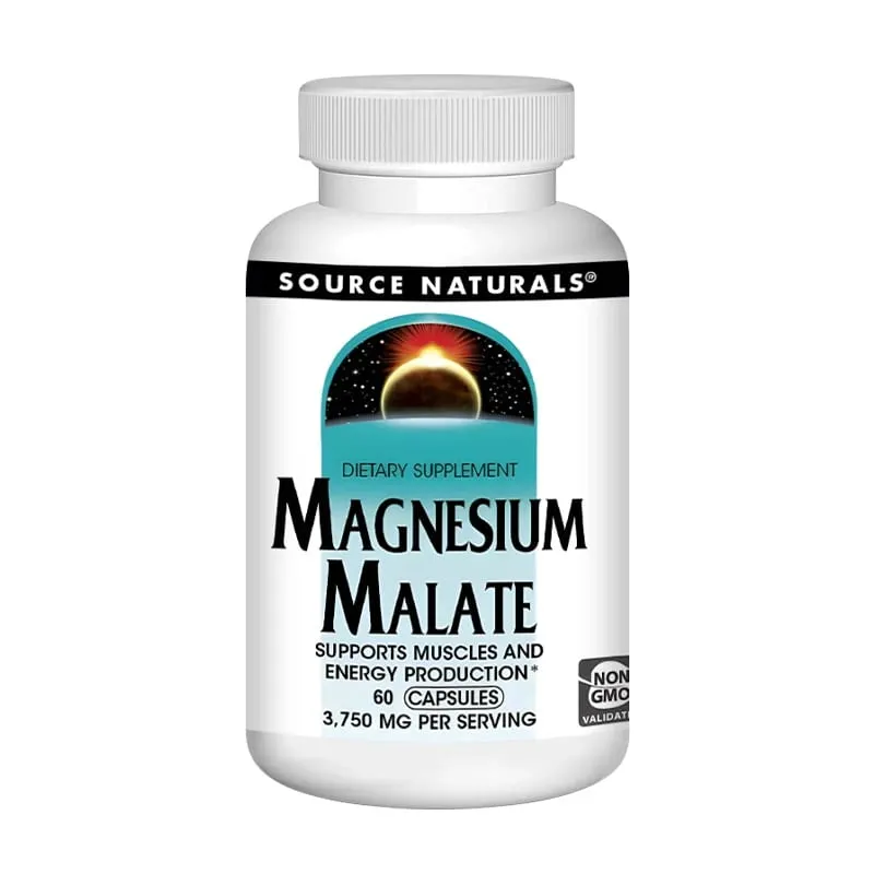 Magnesium Malate 3750 Mg Supplement Supports Muscle Function Health and Energy Production — image 8