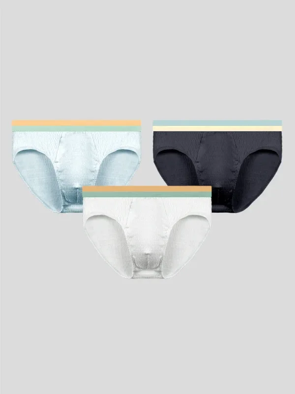 2PCS Men's triangular underpants, pure cotton men's style, made of baby cotton. The underpants are of a thin style for summer, — image 13