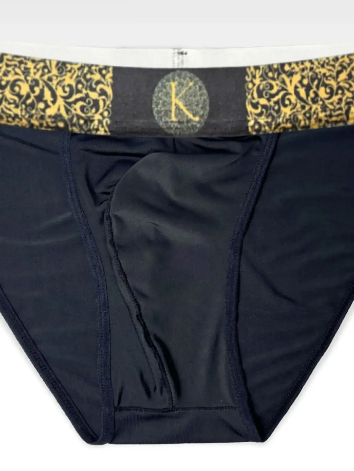 Men's Low Rise Semi-Sheer Bikini Style Men Underpants Stretch Waist, Cool Silky High Cut Briefs Suitable for Sports Bodybuilding — image 1