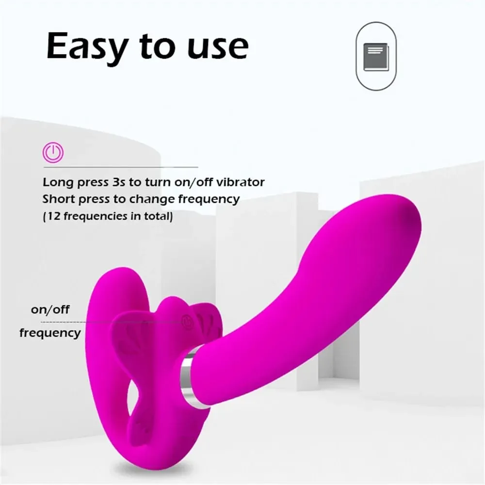 Δονητές Dildo Strapless Strap-on για γυναίκες Δικέφαλοι Δονούμενο πέος Λεσβιακά ερωτικά παιχνίδια για ενήλικες σεξουαλικά παιχνίδια για ζευγάρια