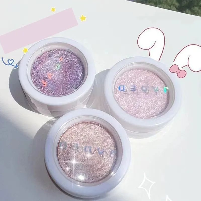 Μονόχρωμη σκιά ματιών Glitter Gold Shining Brighten Eyes Μακιγιάζ Μακιγιάζ μακράς διαρκείας Μακιγιάζ ματιών Brightening Pearlescent Shimmer Eye Shadow — image 3