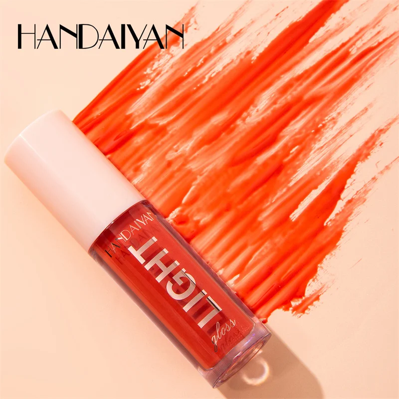 12 Χρώματα Mirror Pearl Lip Gloss μακράς διαρκείας Ενυδατική λάμψη Glitter Lip Glaze Αδιάβροχο γυαλί υγρό κραγιόν Γυναικείο μακιγιάζ