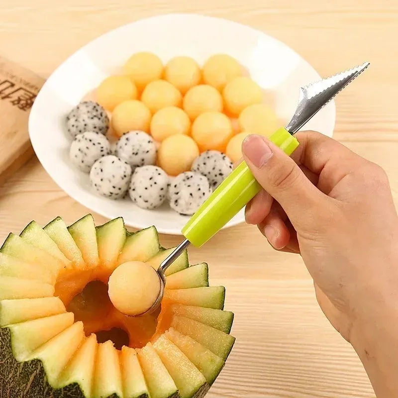 Kitchen Vegetable Carve Fruit Slicer Device Scoop Ballers Cutter Chop Gadgets Kitchen Gadgets Home Gadgets — image 8