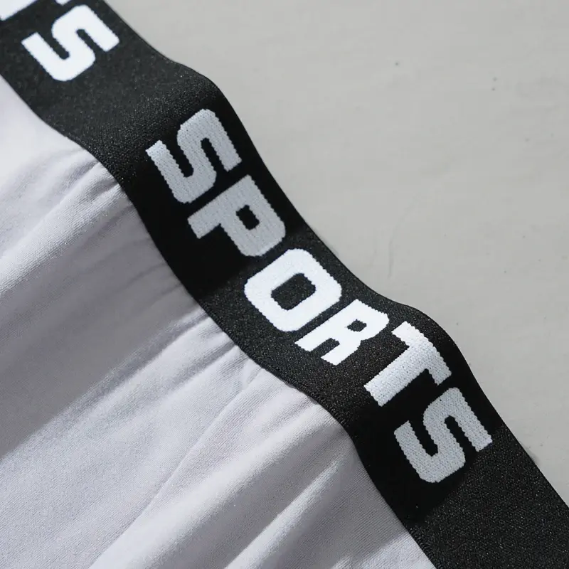 10PCS/Pack Men SPORTS Boxer Shorts Underwear Comfort Trend Panties Man Simple Breathable Underpants Sexy Male Intimate Panties — image 4