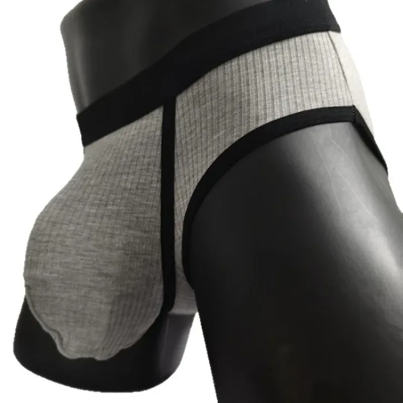 Men's Briefs with Large Pockets Are Very Sexy. Large-space Sports Underwear for Men 3256810183240378 — image 3