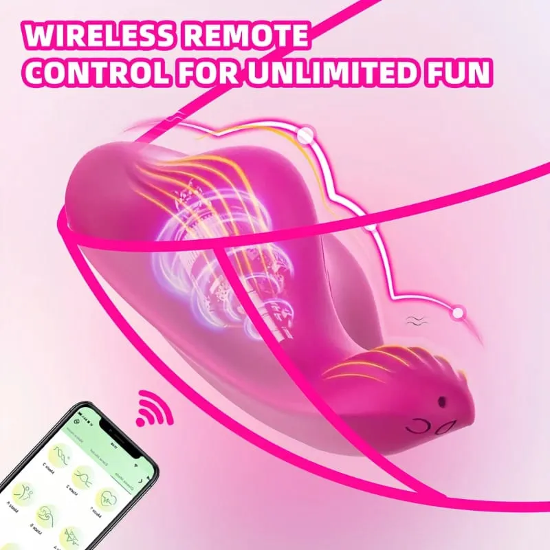 Φορέσιμα εσώρουχα Bluetooth Vibrator Vagina Clitoris Stimulator Massager APP Control Φορητό Δονούμενο παιχνίδι αυγών σεξ για ενήλικες — image 4