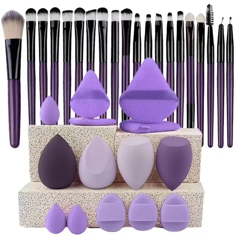 20Pcs Makeup Brush Set Eyeliner Blending Cheeks Eye Cosmetic Foundation Brushes Professional Complete Set for Face Eyeshadow — image 12