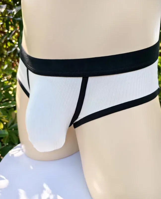 Men's briefs with large pockets are very sexy. Large-space sports underwear for men 3256811705961751 — image 18