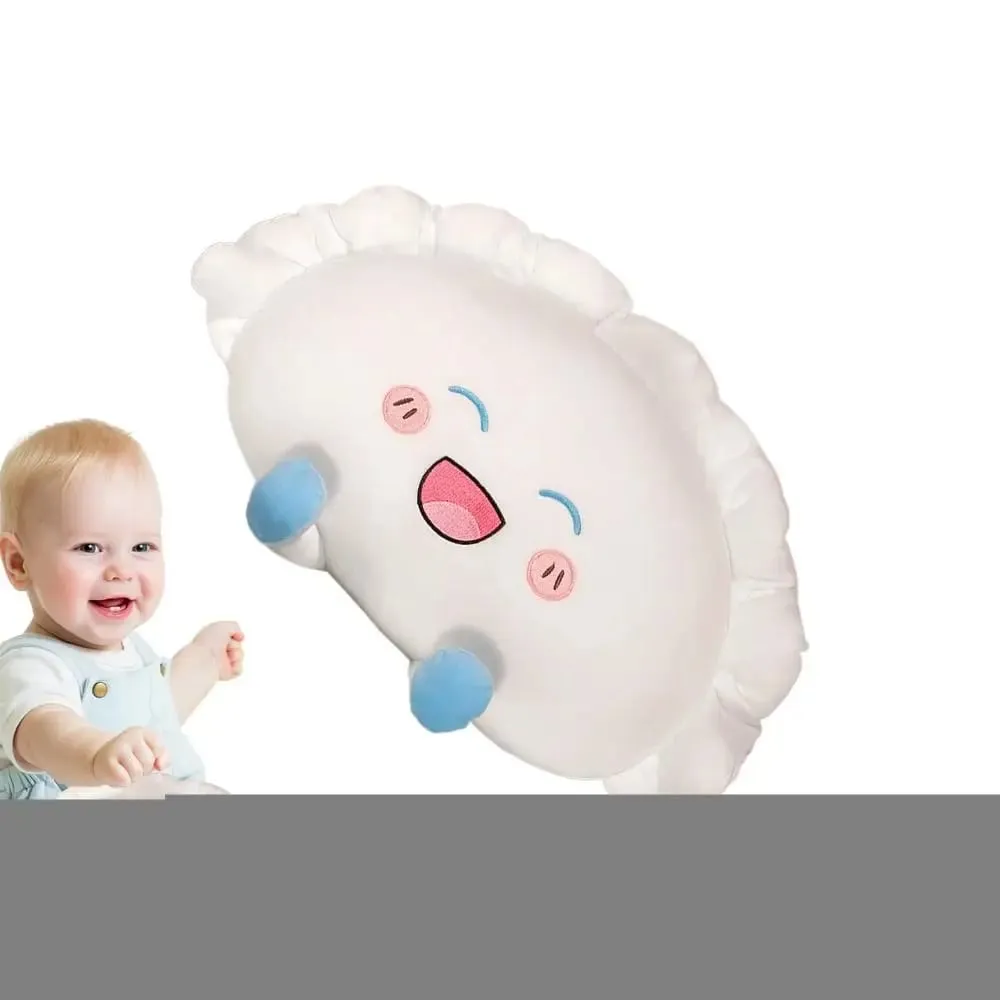 עיצוב משוכלל כרית כופתאות ממולאת עיצוב קריקטורה צעצוע ממולא כרית כופתאות צעצוע כרית כרית צורת כופתאות — image 5