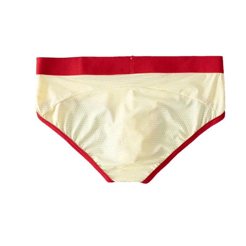 Fashion Mens Underwear Briefs Breathable Mesh Men's Panties Men Brief Bikini Underpants Back Patch Big Pouch Man Trunks D3-11 — image 19