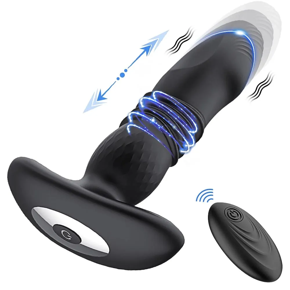APP Control Vibrator Τηλεσκοπικό δονούμενο πρωκτικό βύσμα τηλεχειριστήριο σεξουαλικό παιχνίδι για ενήλικες Πρωκτικό Dildo Αρσενικό μασάζ προστάτη Πρωκτικό βύσμα — image 5
