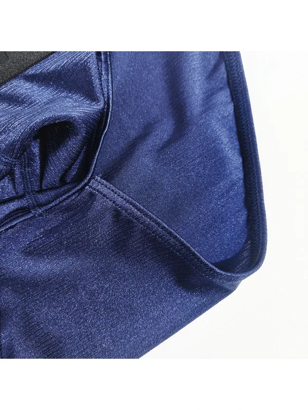 Men's Solid-Color Low-Waist Triangle Underwear Breathable Sexy Bottom Pants Trendy 1-Piece Set Mature Style Promotional Price — image 27
