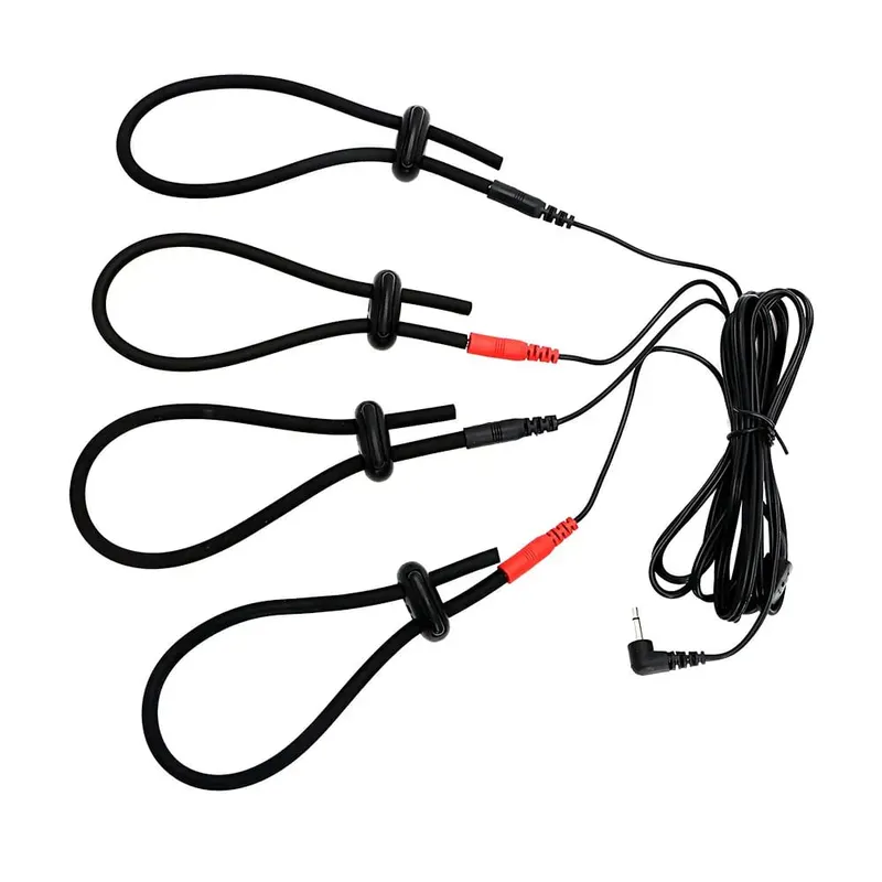 Electric Shock Penis Ring Penis Electro Stimulation Massage Cock Rings Medical Themed Toys For Men Adult Sex Product Accessories