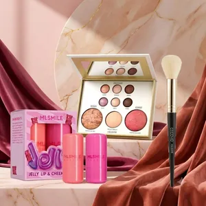 Balíček 4dílných paletek na líčení s paletou kontur očních stínů Sametový Finish Denní kosmetická sada Jedna víceúčelová make-up Compre