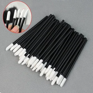 500/1000 PZ Pennello per labbra Accessori donna Rossetto all'ingrosso Applicatore per bacchette lucide Perfetto per il miglior strumento di trucco