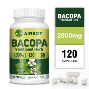 Bacopa Monnieri-extrakt - hjälper till att tänka klart och förbättrar minnet fördröjer hudens åldrande.